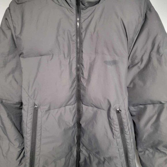 Champions Mens Medium black Jacket waterproof lined hood M winter fall - Picture 2 of 16